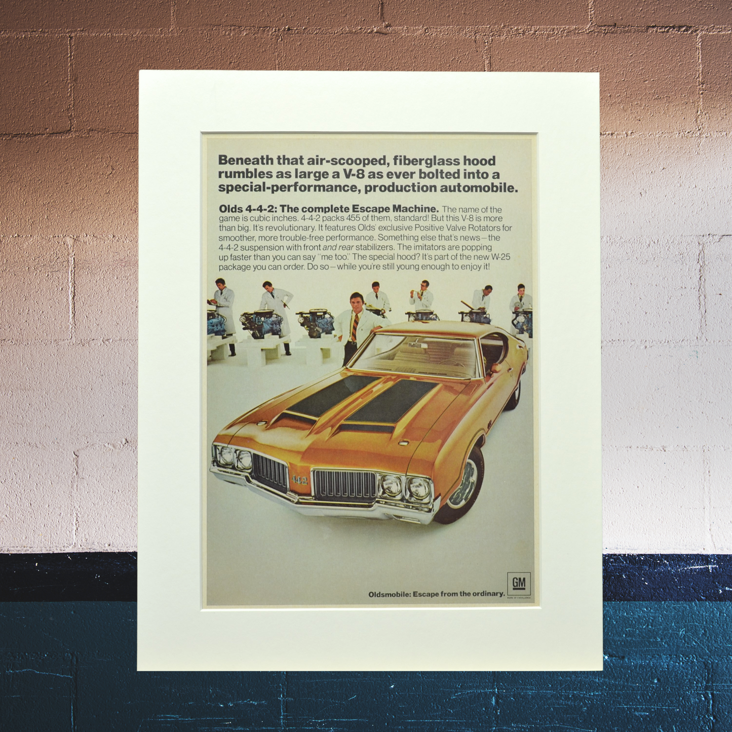 1970 Olds Cutlass 442 Wall Art