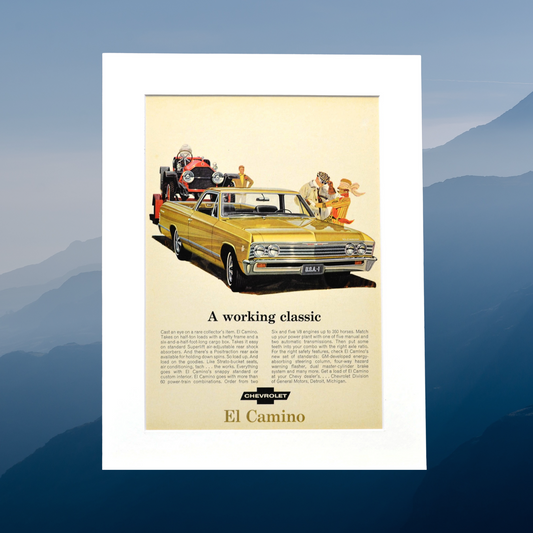1967 Chevrolet El Camino Ad