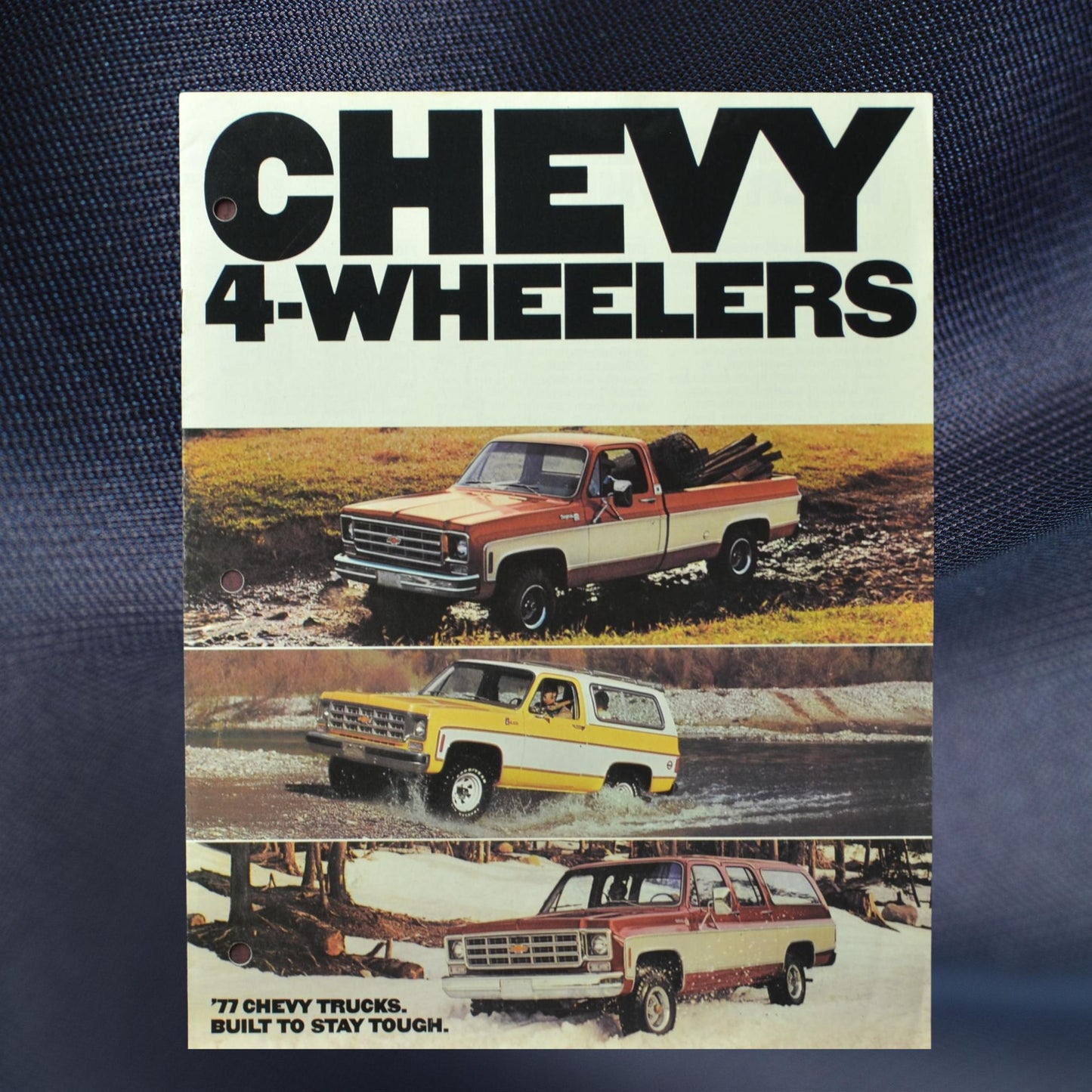 1977 Chevy 4-Wheelers Dealer Brochure - Classic 4WD Trucks