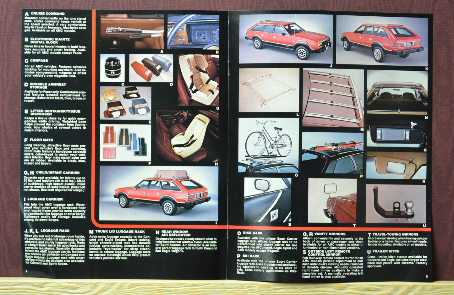 1980 AMC Accessories Catalog - Original Automotive Literature 6-7