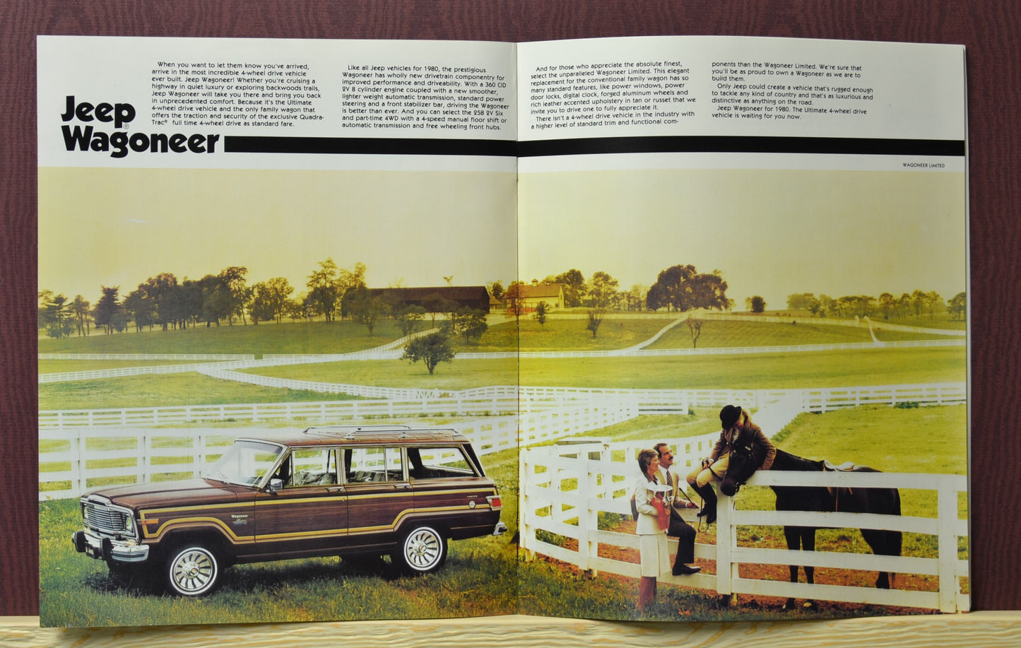 1980 Jeep Lineup Brochure Ad – CJ-5, CJ-7, Pickup, Cherokee & Wagoneer 16-17