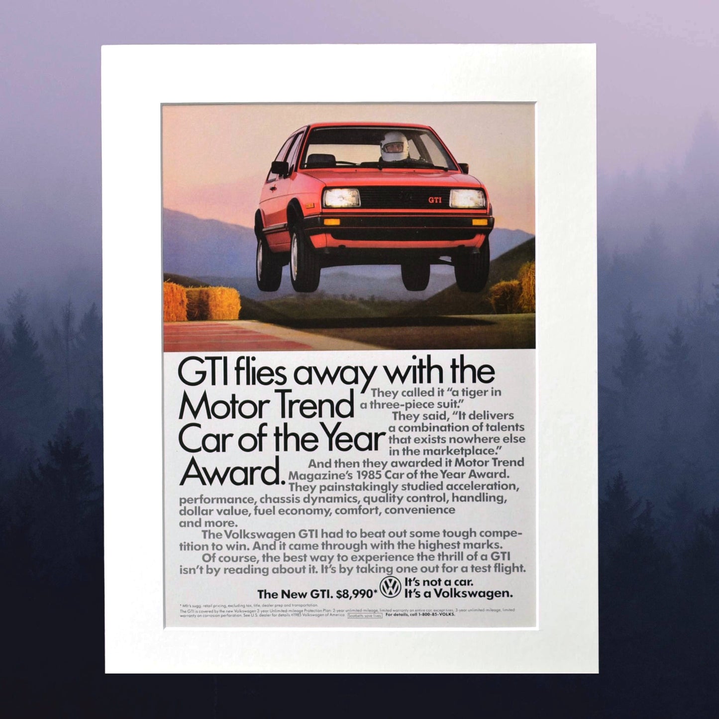 1985 Volkswagen GTI Vintage Ad