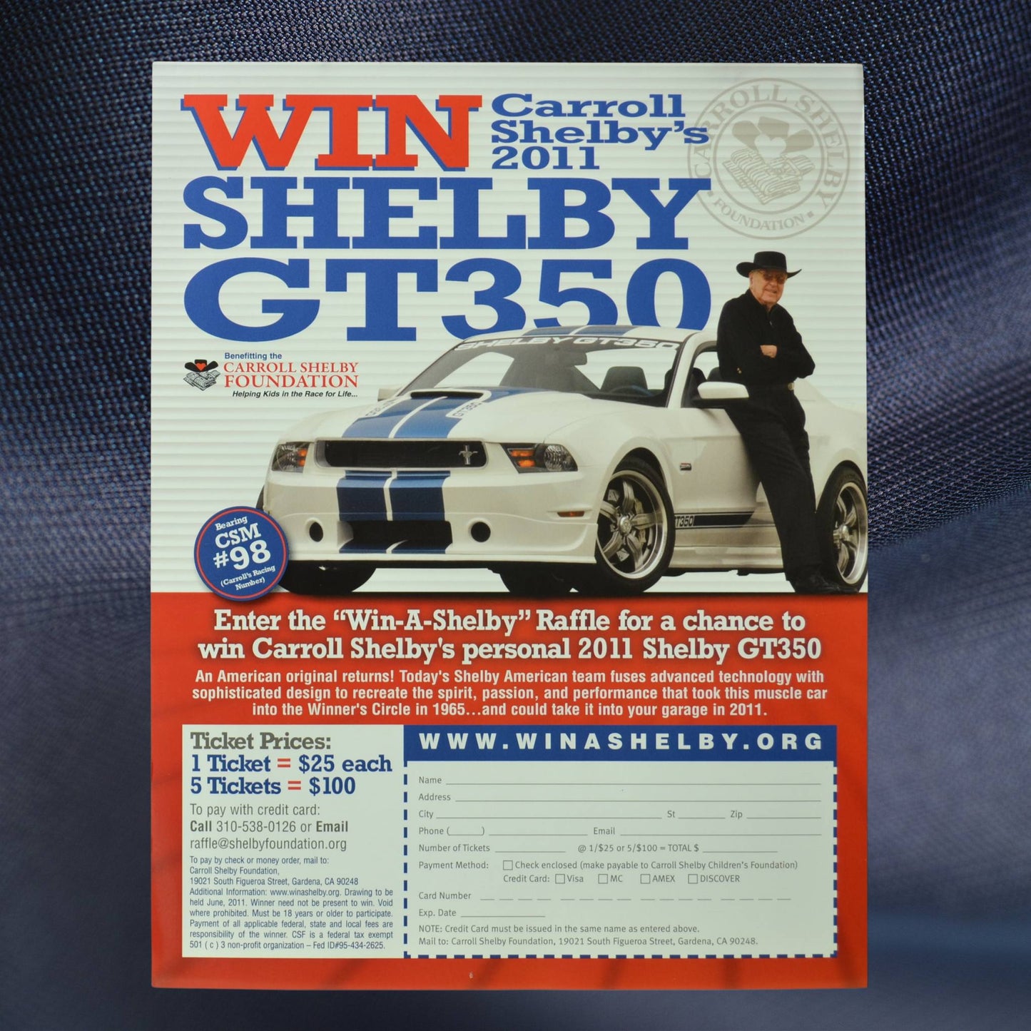 2011-2012 Shelby GT350 Sales Flyers – Authentic Shelby-Ford Memorabilia