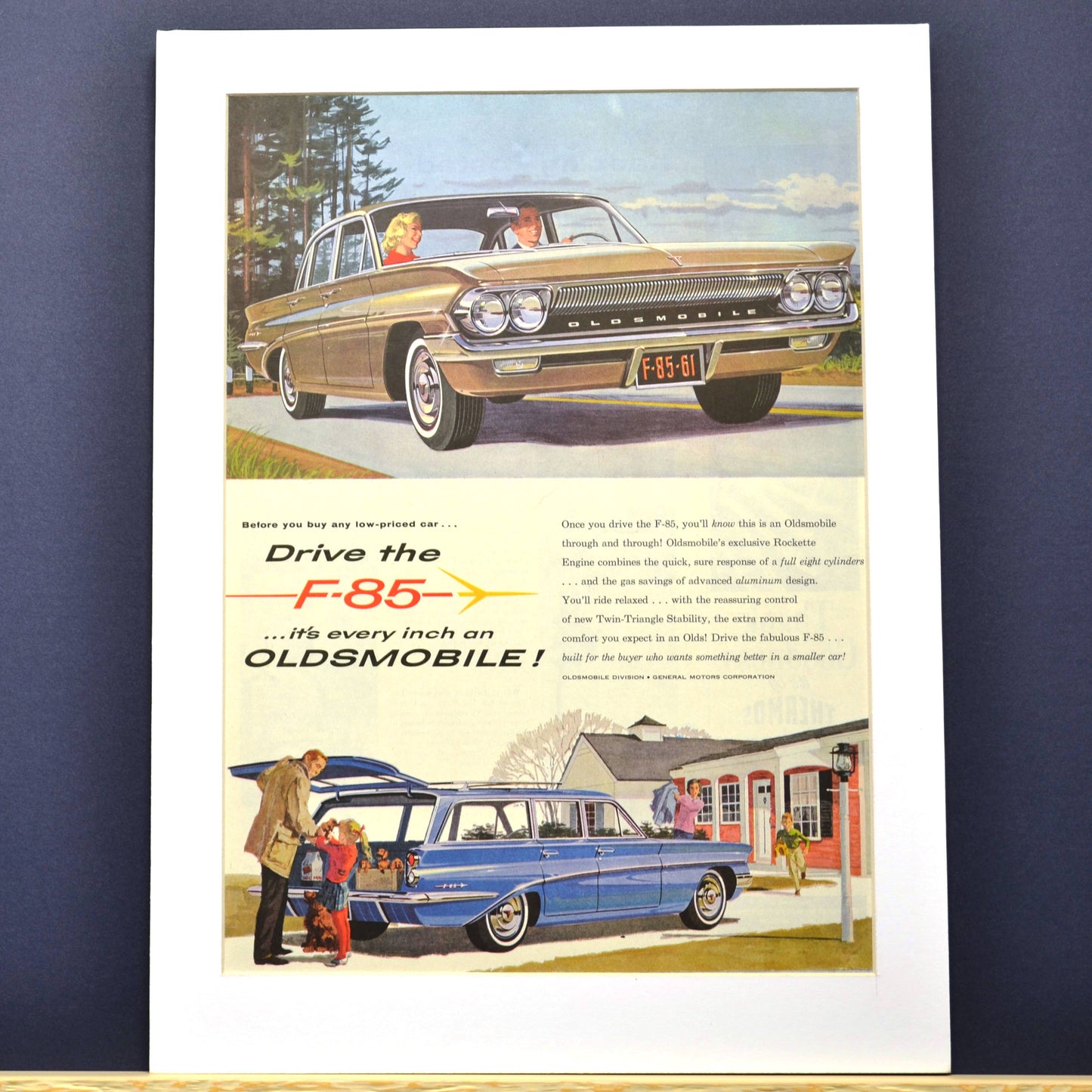 1961 Oldsmobile F-85 Ad