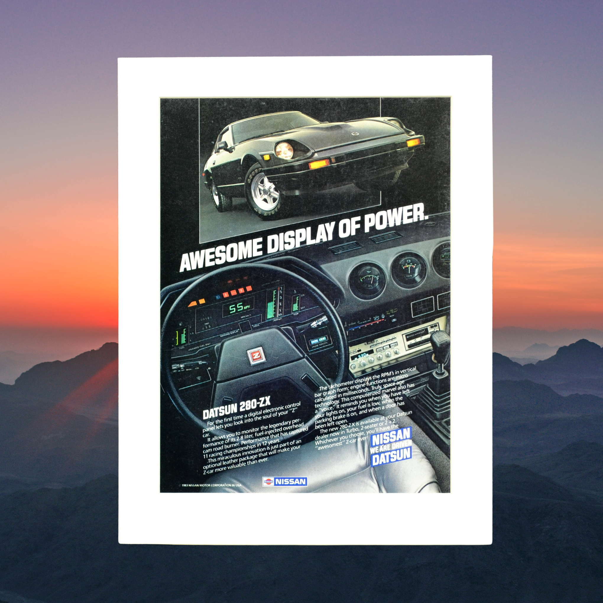 1979 Datsun 280ZX Vintage Print – Perfect Gift for Car 1979 Datsun 280ZX Vintage Print – Perfect Gift for Car