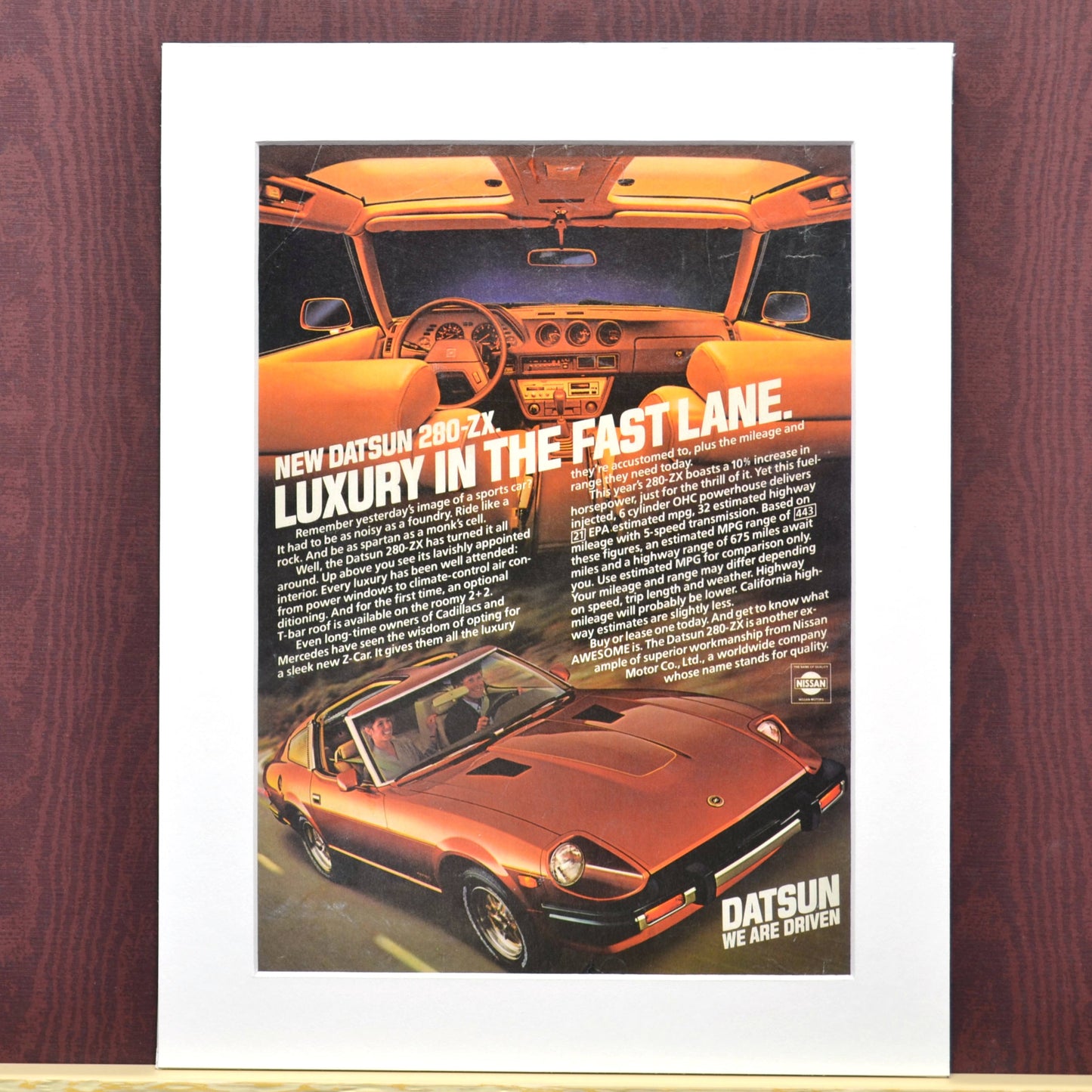 1980 Datsun 280ZX Ad