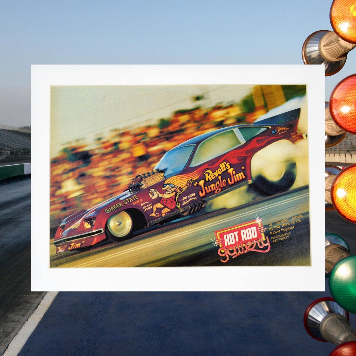 Jungle Jim Liberman NHRA Funny Car Print
