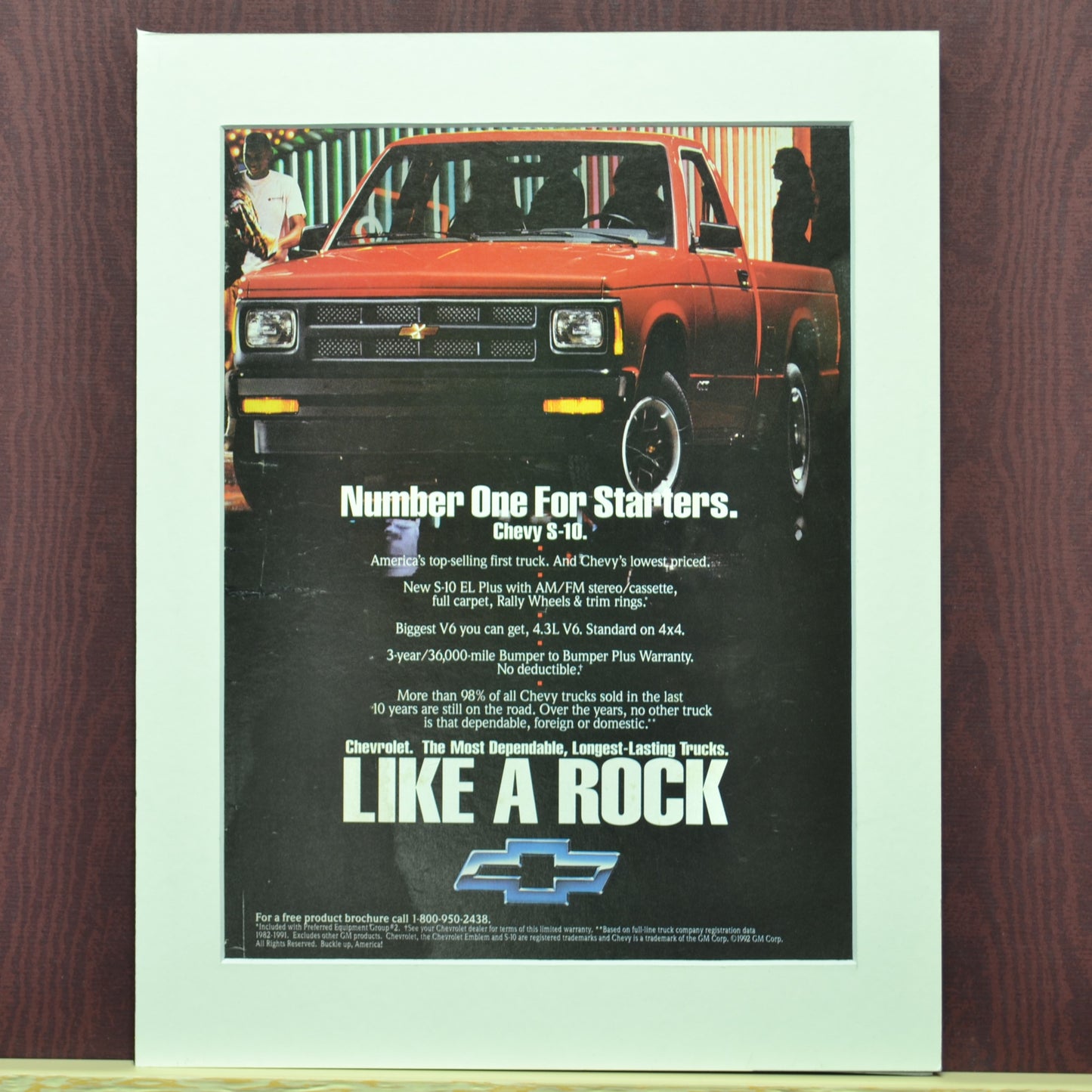 1992 Chevrolet S-10 Ad