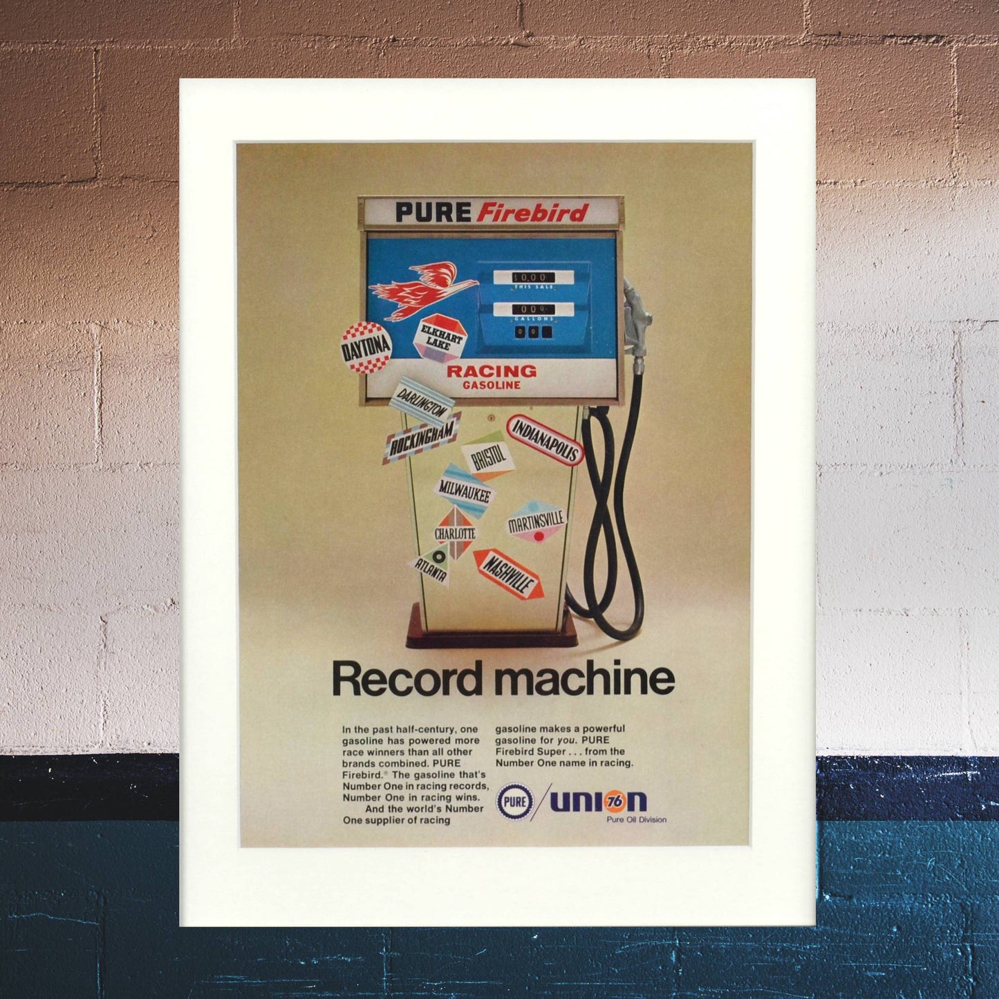 Original Union 76 Gasoline Vintage Print Ad