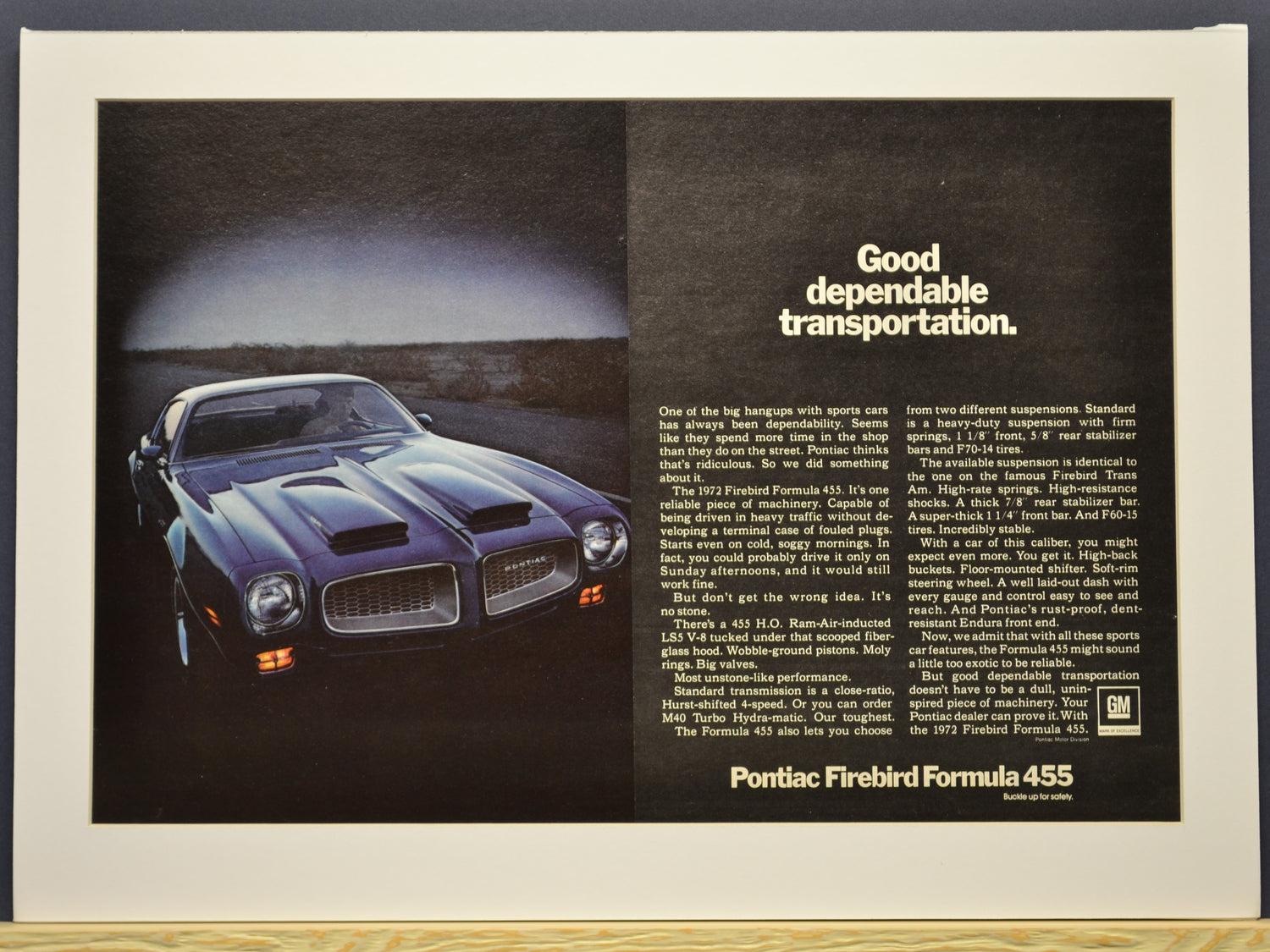 Pontiac Automotive Wall Art, Retro Car Posters & Dealer Brochures