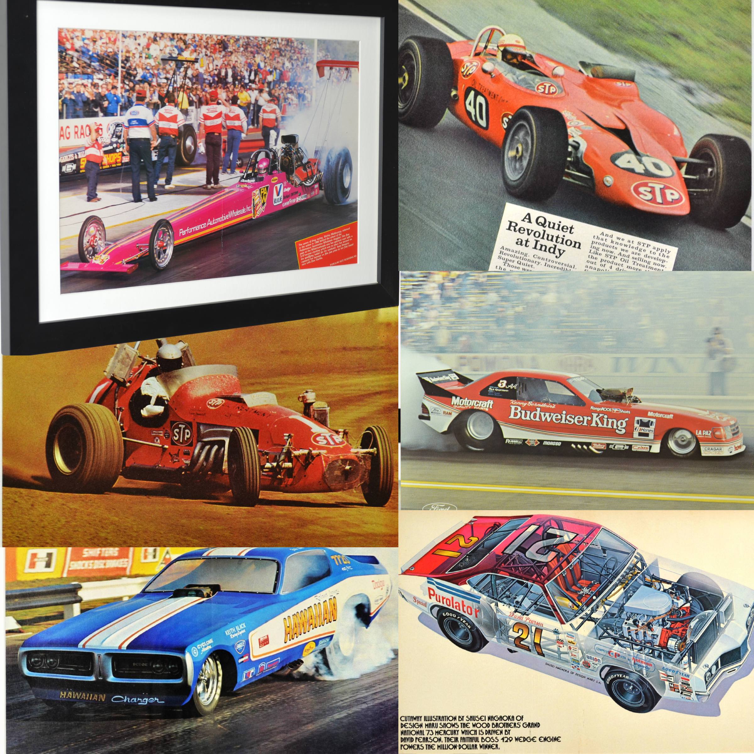 Racing Art Collection | Vintage Car Posters & Classic Prints โ Vintage ...