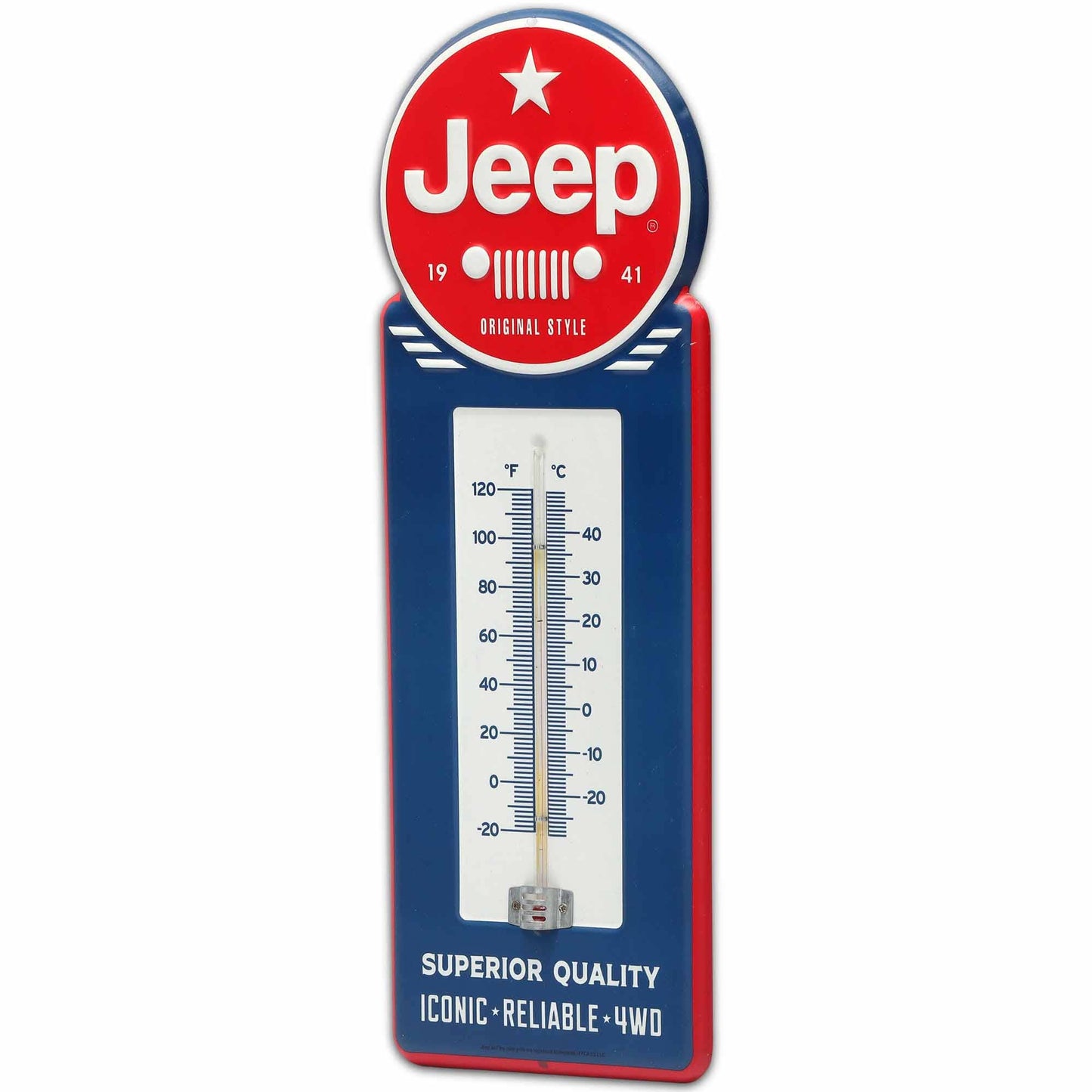 Jeep Superior Quality Wall Thermometer