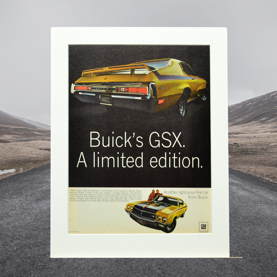 1970 buick gsx print