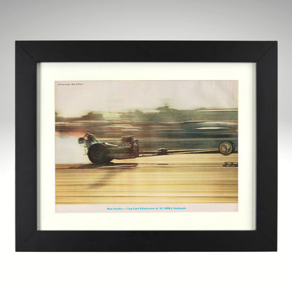 1967 Don Garlits NHRA Top Fuel dragster framed print wall art