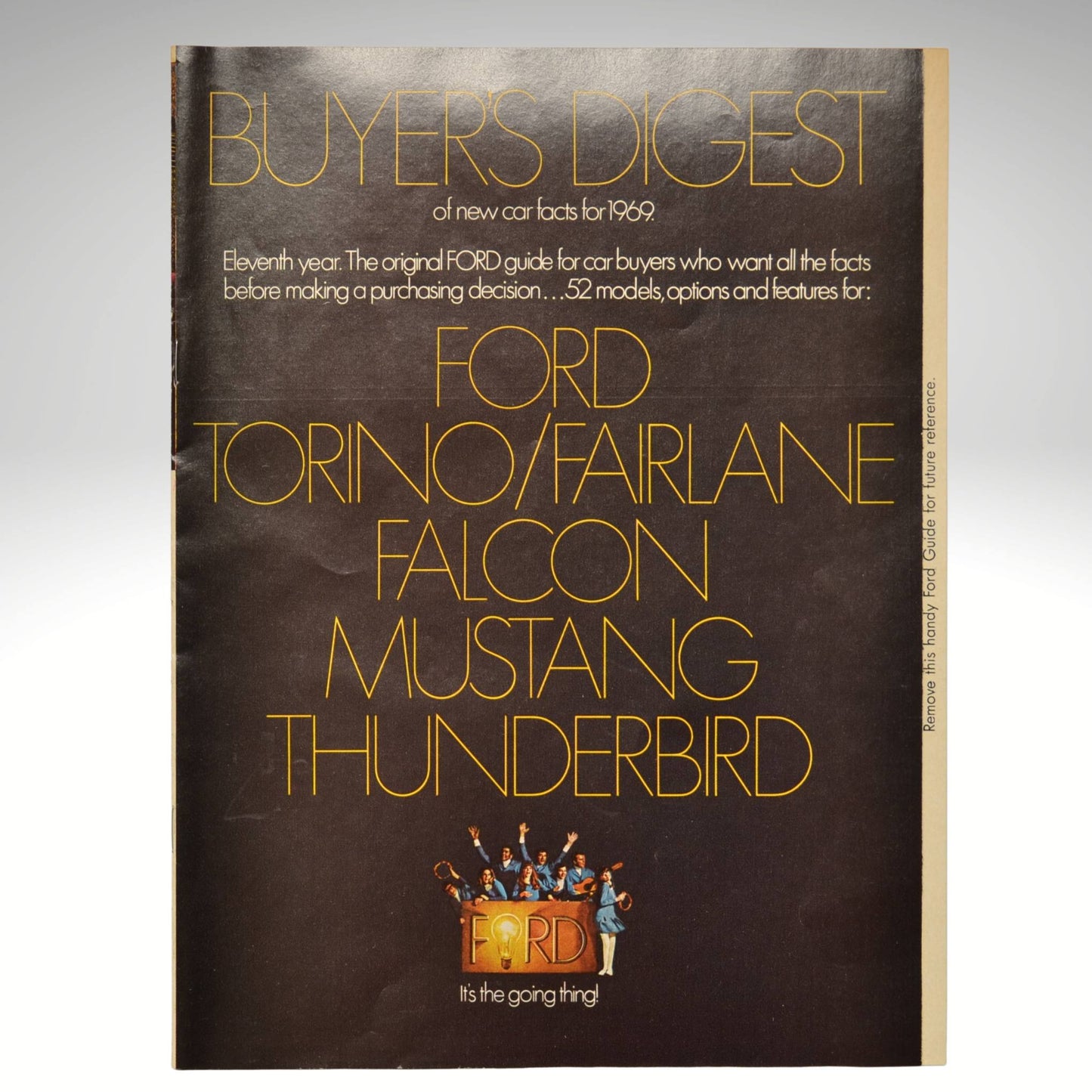 1969 Ford Buyer’s Digest original magazine insert dealer literature