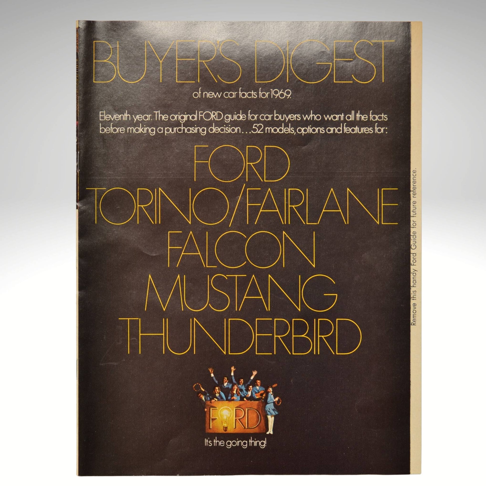 1969 Ford Buyer’s Digest original magazine insert dealer literature