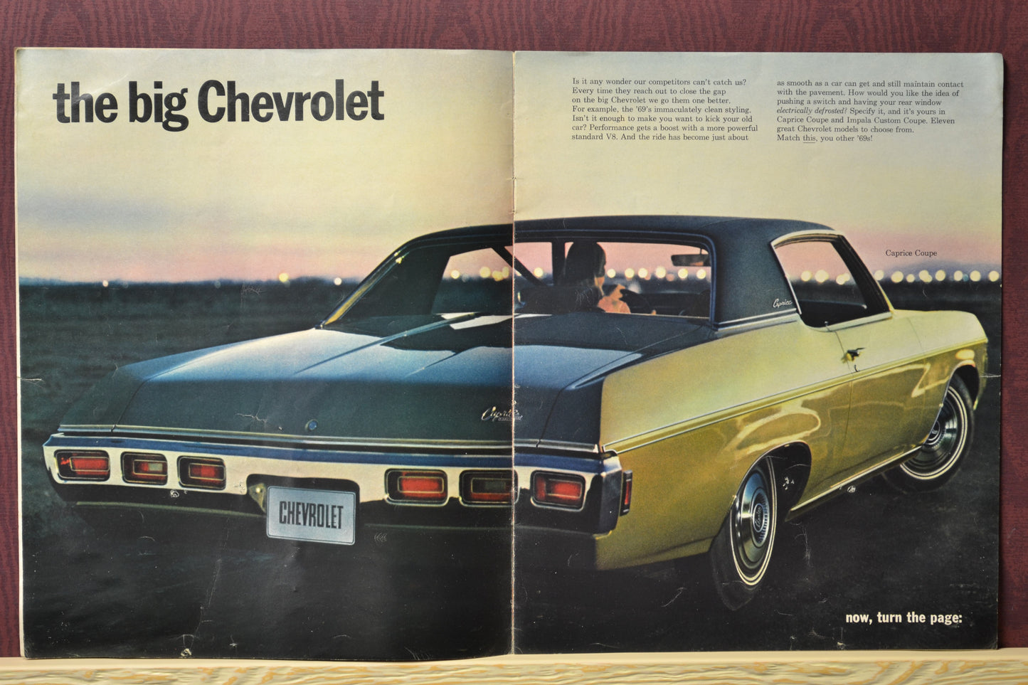 1969 Chevrolet Cars Viewpoint Dealer Brochure - Highlights for All Models, big chevrolet