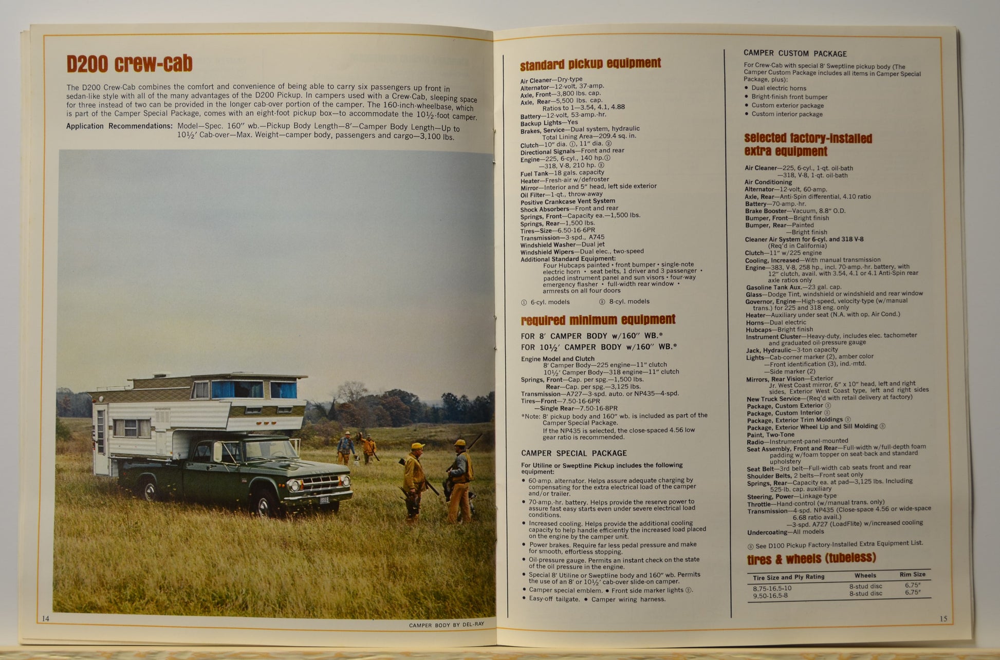 D200 Crew Cab and D300 chassis RV setups for extended camping 1