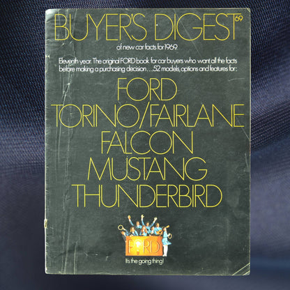 1969 Ford Buyer’s Digest Brochure front cover