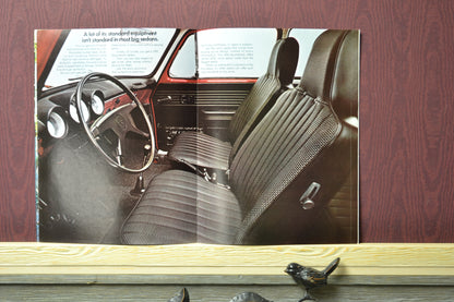 1971 Volkswagen Squareback Dealer Brochure, interior