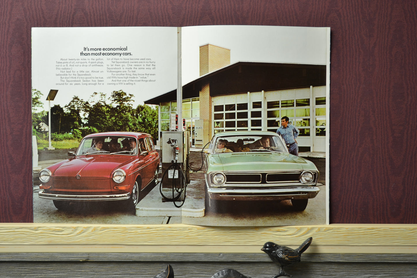 1971 Volkswagen Squareback Dealer Brochure sales promotion