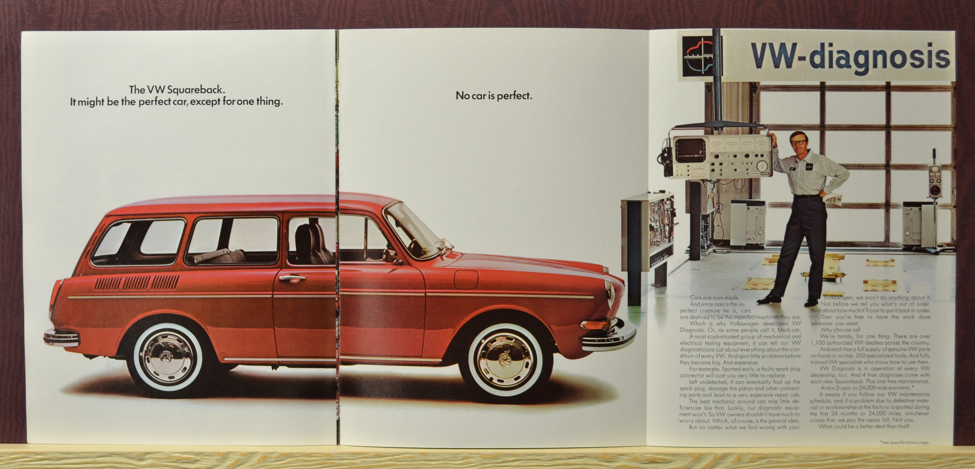 1971 Volkswagen Squareback Dealer Brochure, service