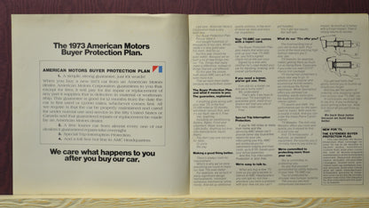 1973 AMC Dealer Brochure, protection