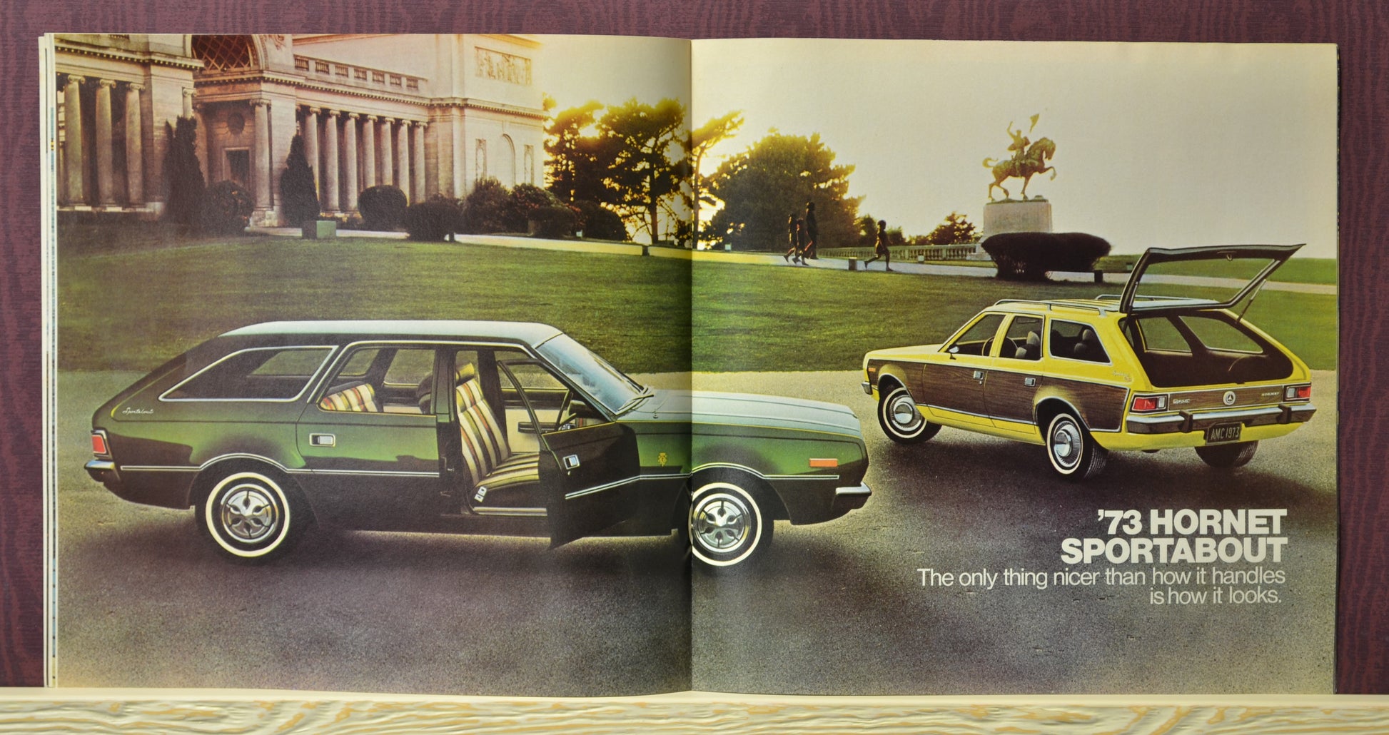 1973 AMC Dealer Brochure, hornet sportabout