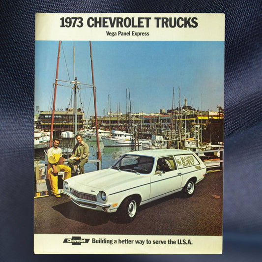 1973 Chevrolet Vega Panel Express Dealer Brochure – Rare Classic Memorabilia