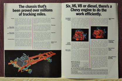 1973 Chevrolet Heavy-Duty Trucks Brochure - Conventional and Tilt Series engines