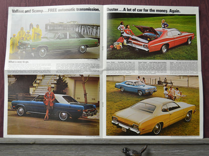 1974 mopar dealer mailer folded and opened views