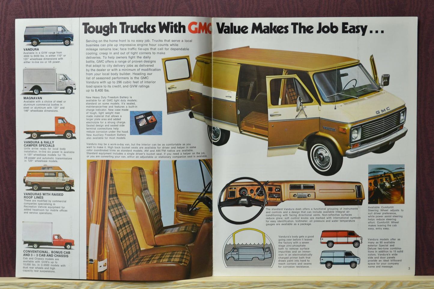 1976 GMC Commercial Trucks Dealer Brochure