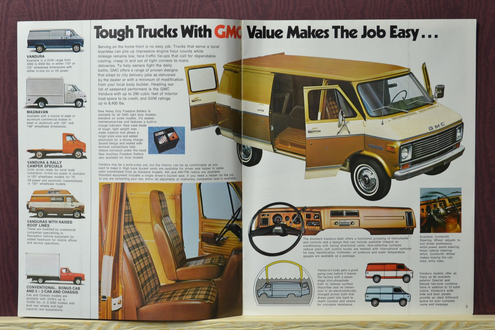 1976 GMC Commercial Trucks Dealer Brochure