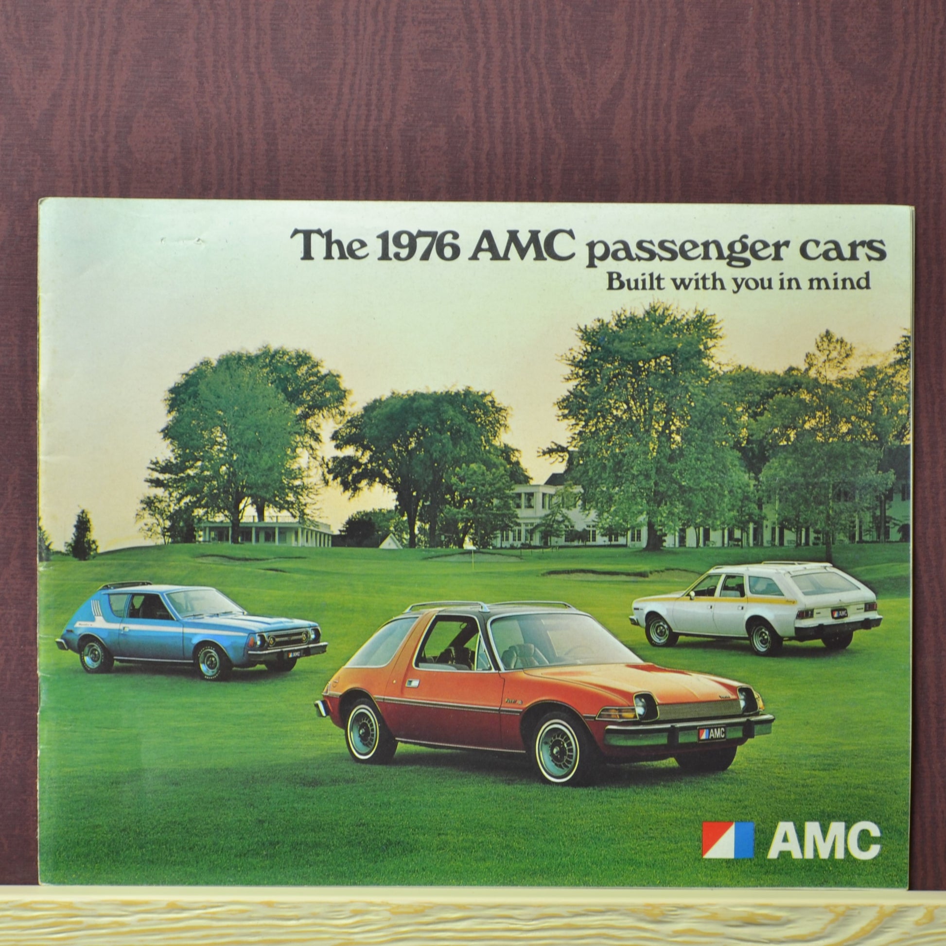 1976 AMC Passenger Cars Sales Ad Brochure – Classic Automotive Literature - Vintage Art Garage