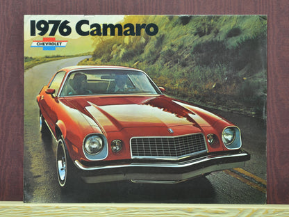 1976 chevy camaro dealer ad brochure 1