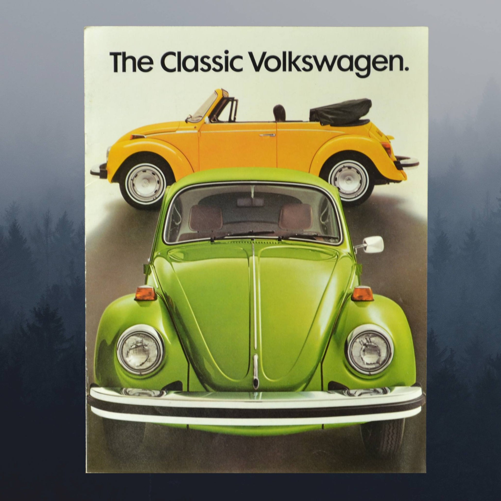 1977 Volkswagen Beetle Dealer Brochure - A Classic Car Collectible