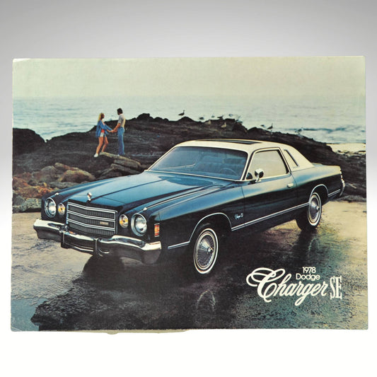 1978 dodge charger se dealer brochure cover personal luxury coupe