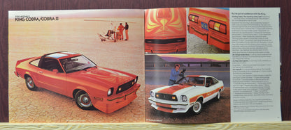 Full-color spread showcasing the King Cobra and Cobra II models, along with key specifications and features.