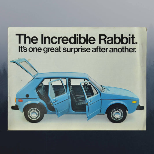 1978 Volkswagen Rabbit Dealer Brochure - Classic Automotive Literature