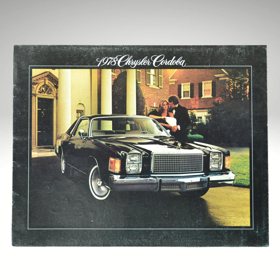 1978 Chrysler Cordoba sales brochure advertisement 