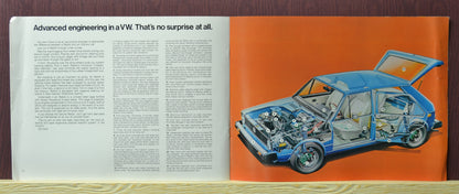 1978 Volkswagen Rabbit Dealer Brochure - Classic Automotive Literature, surprise