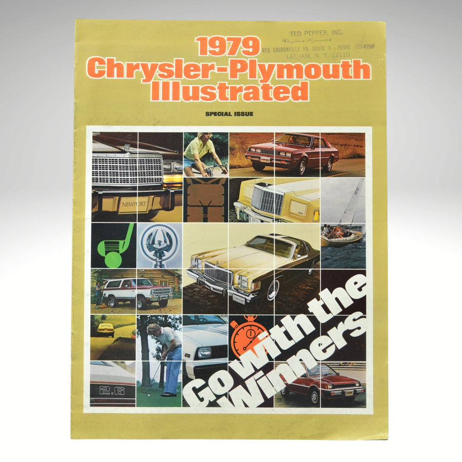 1979 Chrysler-Plymouth Illustrated special issue cover with car images and text.