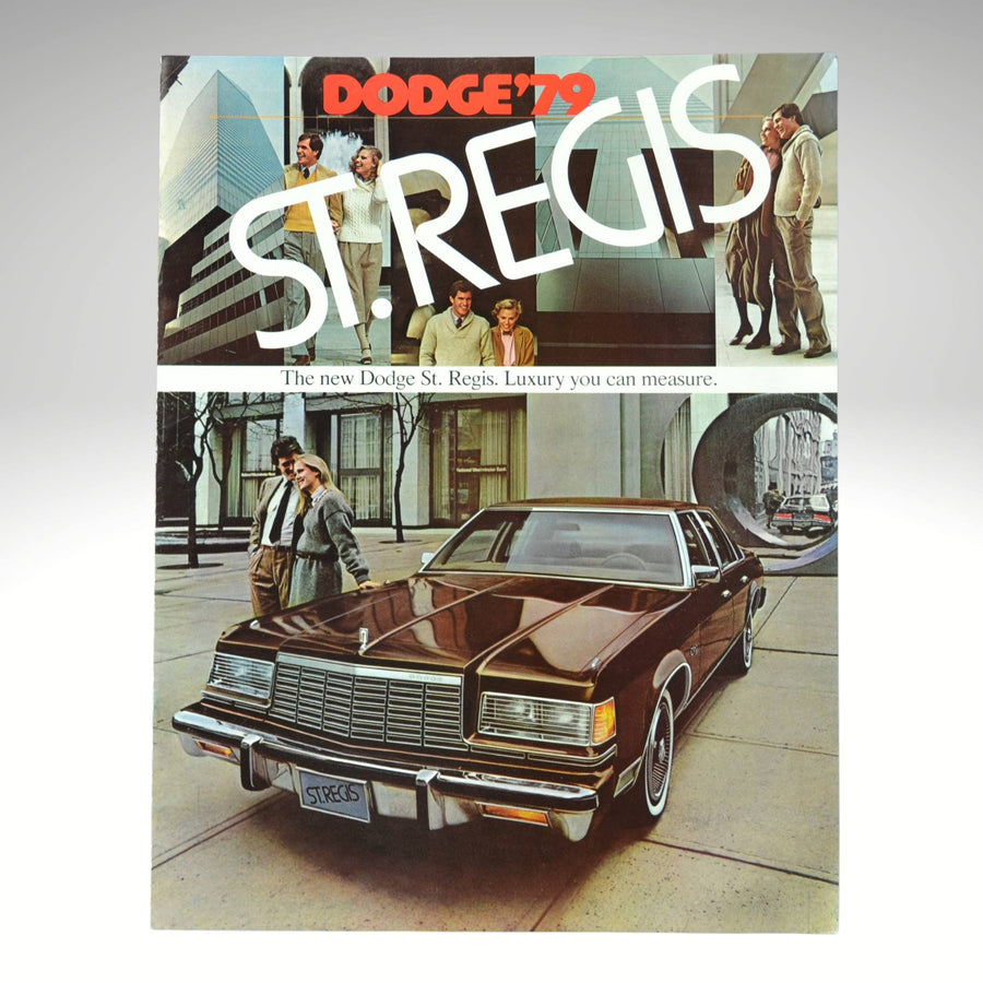 1979 dodge st regis dealer brochure cover