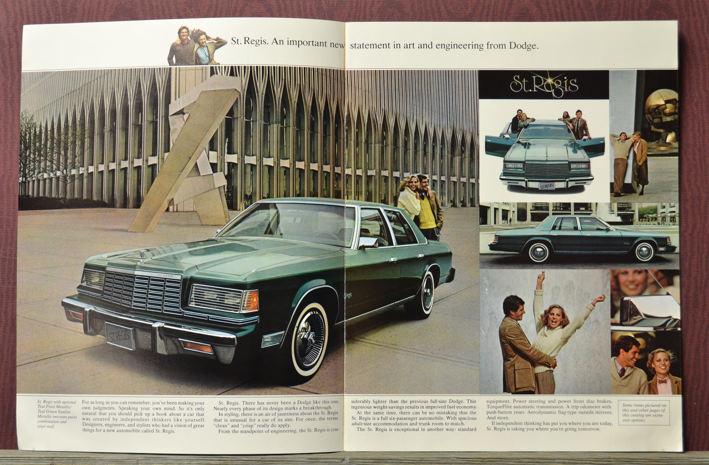 1979 dodge st regis brochure interior exterior spread