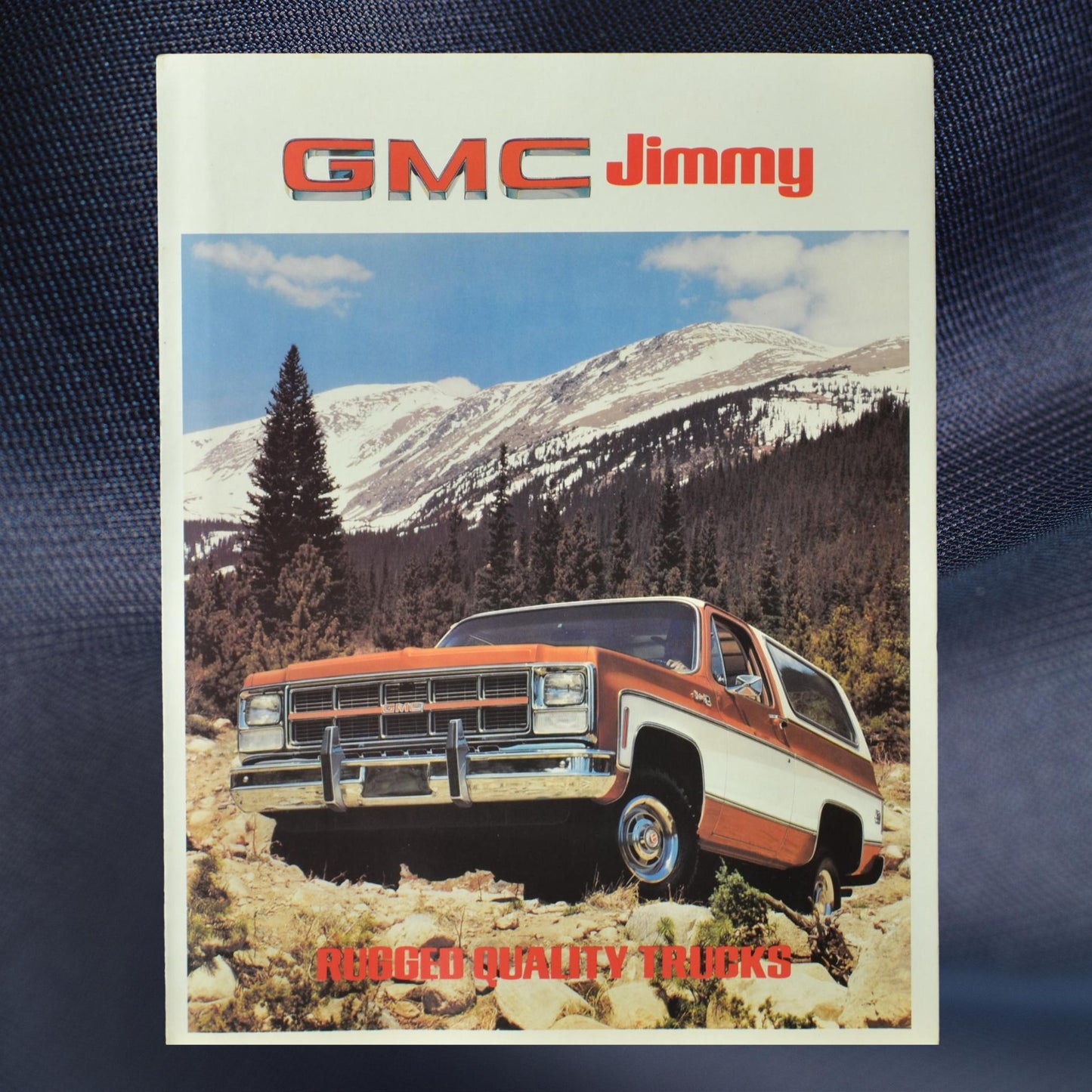 1980 GMC Jimmy Dealer Brochure - Rugged Squarebody Classic Ad