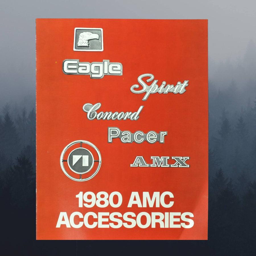 1980 AMC Accessories Catalog - Original Automotive Literature