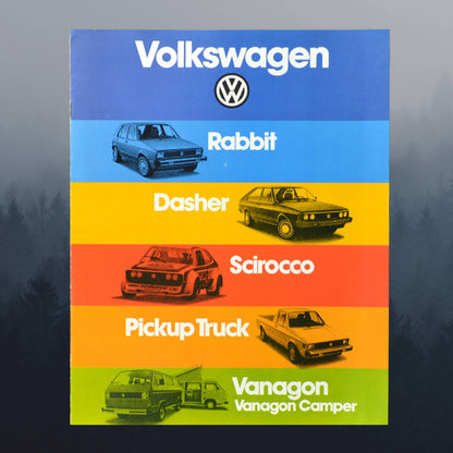 1980 Volkswagen Dealer Brochure