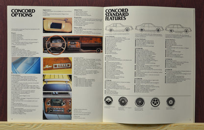 1980 AMC Dealer Brochure, concord options