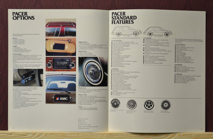 1980 AMC Dealer Brochure, pacer options