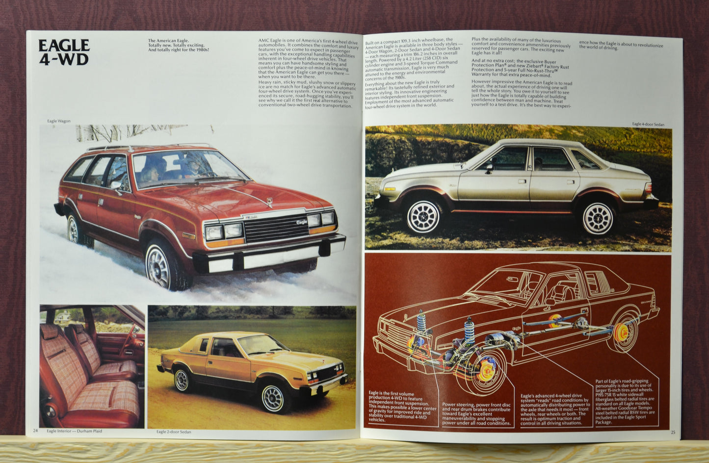 1980 AMC Dealer Brochure, eagle 4wd